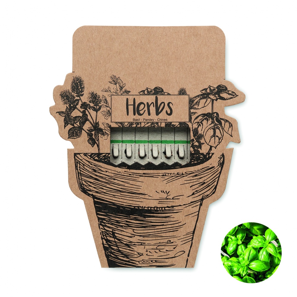 Logotrade business gift image of: Herb seeds sticks
