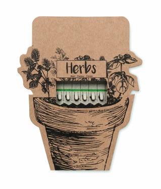 Logo trade promotional merchandise image of: Herb seeds sticks