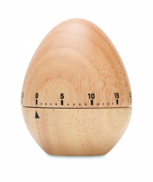 Logo trade corporate gifts image of: Pine wood egg timer