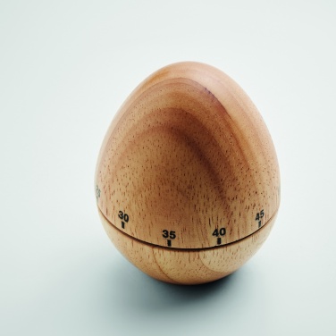 Logo trade advertising product photo of: Pine wood egg timer