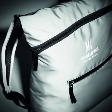 Logo trade advertising products image of: Foldable reflective sports bag