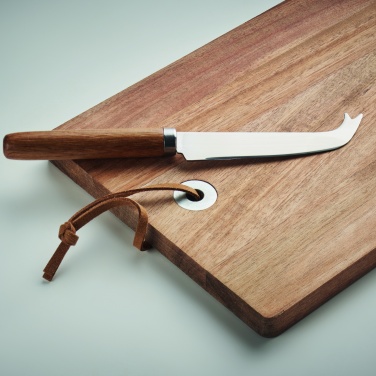 Logotrade corporate gift image of: Acacia wood cheese board set Hannover