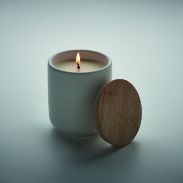 Logotrade promotional merchandise image of: Plant based wax candle 200 gr