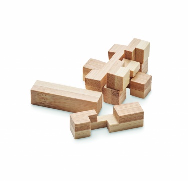 Logotrade advertising product image of: Bamboo brain teaser puzzle