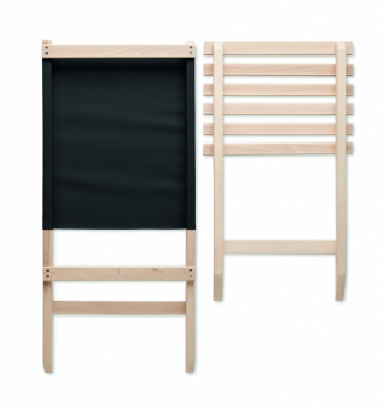 Logotrade promotional merchandise image of: Foldable wooden beach chair