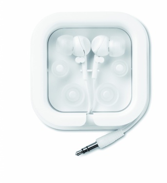 Logo trade promotional giveaways picture of: Ear plug with silicone