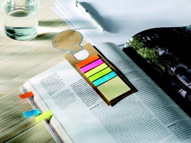 Logotrade promotional merchandise photo of: Bookmark with sticky memo pad