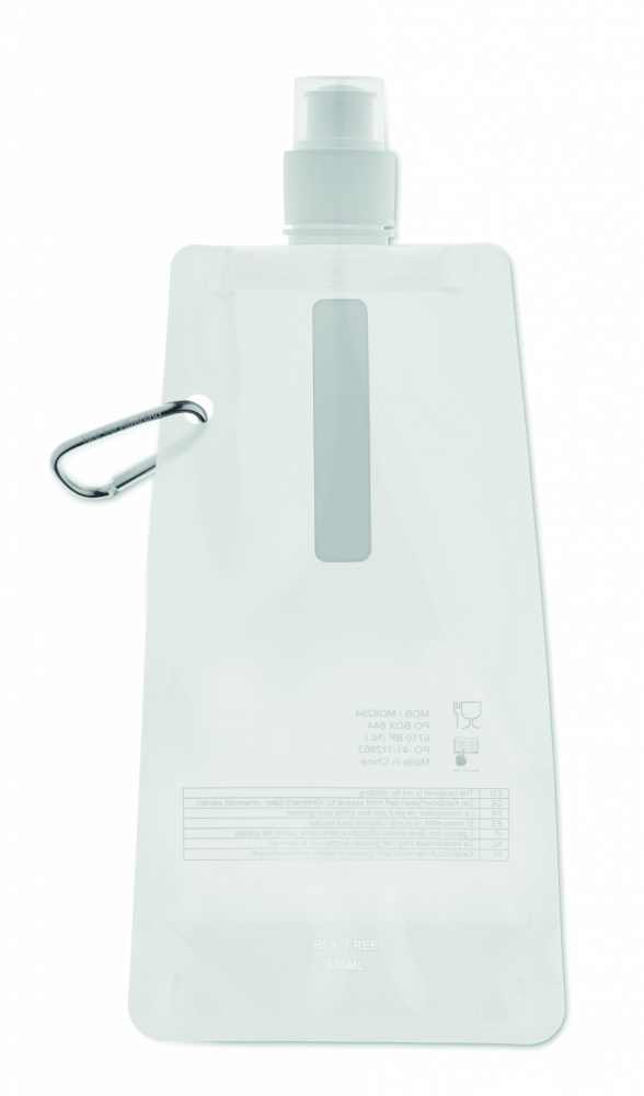Logotrade promotional items photo of: Foldable water bottle