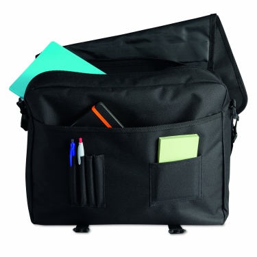 Logo trade promotional items image of: 600D polyester document bag