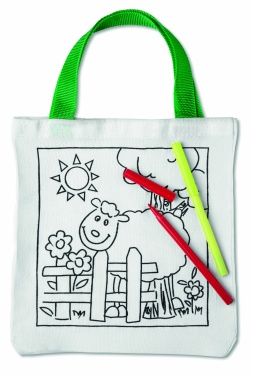 Logo trade advertising products image of: Tote bag