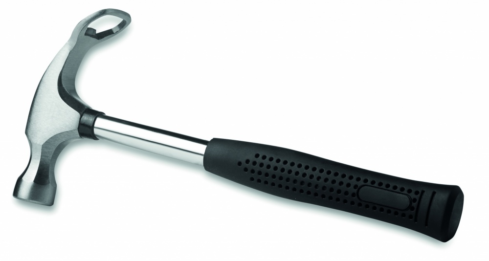 Logo trade promotional merchandise image of: Hammer with bottle opener