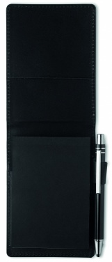 Logotrade business gift image of: A7 notepad in PU pouch w/pen