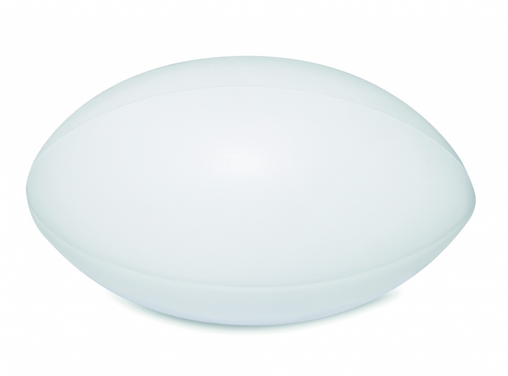 Logo trade business gift photo of: Anti-stress PU rugby ball