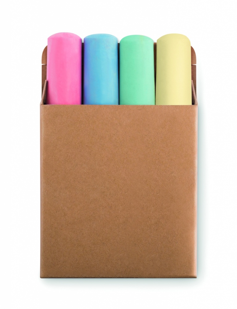 Logo trade corporate gifts picture of: 4 chalk sticks