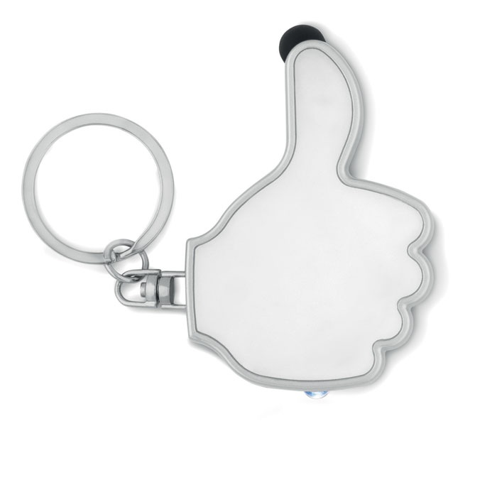 Logotrade promotional merchandise picture of: Thumbs up led light w/key ring Valmiera