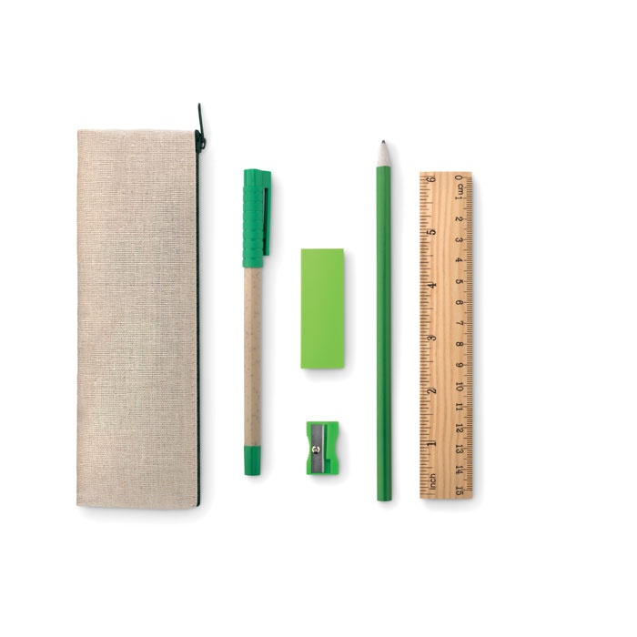 Logo trade promotional merchandise image of: 6 piece stationary set