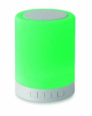 Logo trade promotional gifts picture of: Touch light wireless speaker