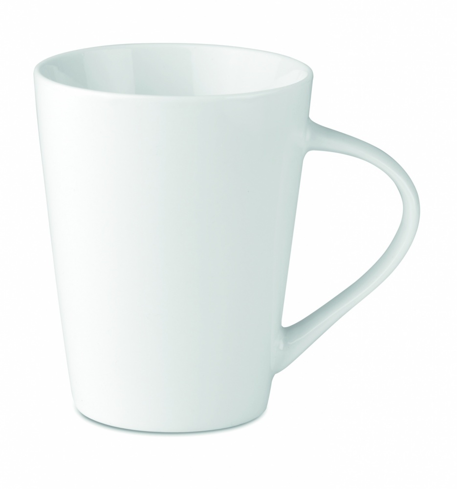 Logo trade business gift photo of: Porcelain conic mug 250 ml