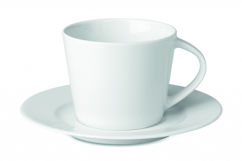 Logotrade promotional products photo of: Cappuccino cup and saucer