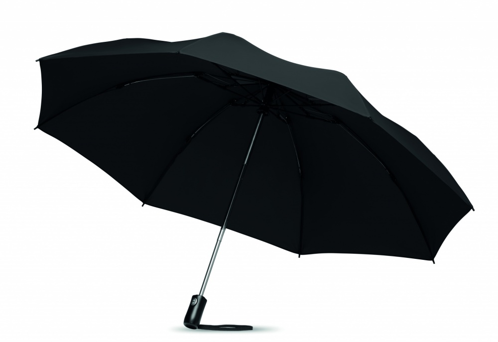 Logo trade business gift photo of: Foldable reversible umbrella
