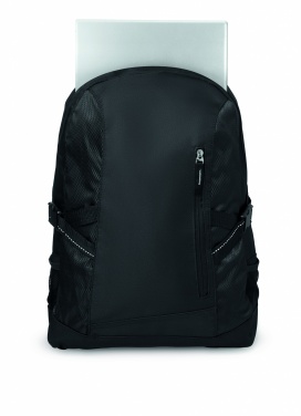 Logotrade promotional giveaway image of: Polyester laptop backpack