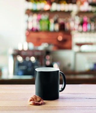 Logotrade promotional item picture of: Dark sublimation mug 300ml