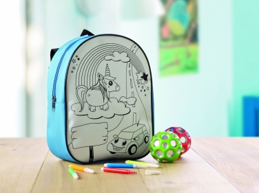 Logo trade promotional item photo of: Backpack with 5 markers