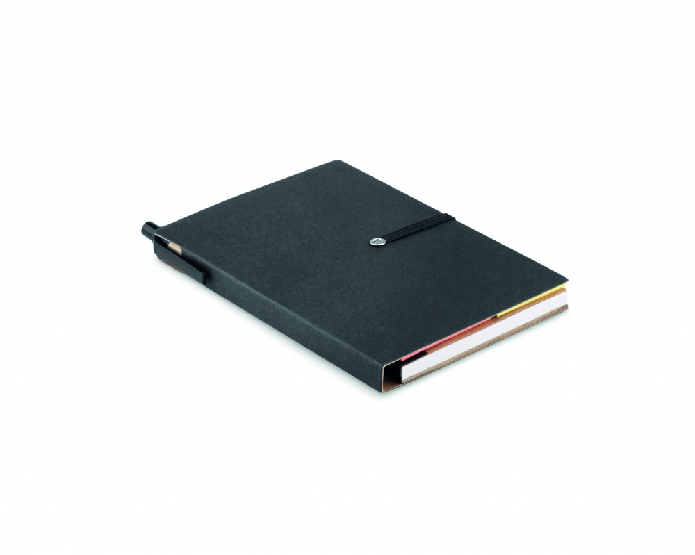 Logo trade promotional item photo of: Notebook w/pen & memo pad