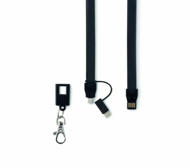 Logo trade promotional giveaways picture of: A4 folder with power bank