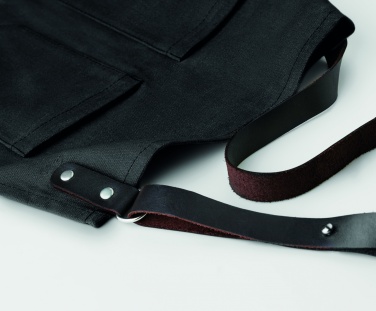 Logo trade promotional products image of: Apron in leather