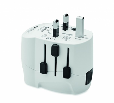 Logo trade promotional gift photo of: PRO Light 2x USB. 3-pole