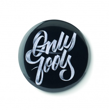 Logo trade promotional giveaway photo of: Small pin button
