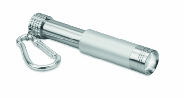 Logotrade promotional gift picture of: Aluminium/ABS LED key ring Aizkraukle