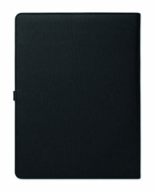 Logo trade promotional merchandise picture of: A4 folder w/wireless charger5W