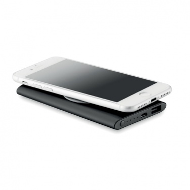 Logo trade business gift photo of: Wireless Power bank 4000mAh