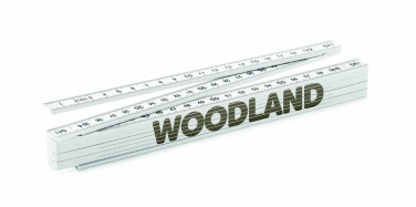 Logo trade promotional giveaways picture of: Folding ruler 2m
