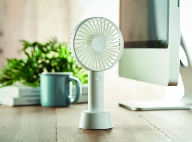 Logotrade promotional item image of: USB desk fan with stand 