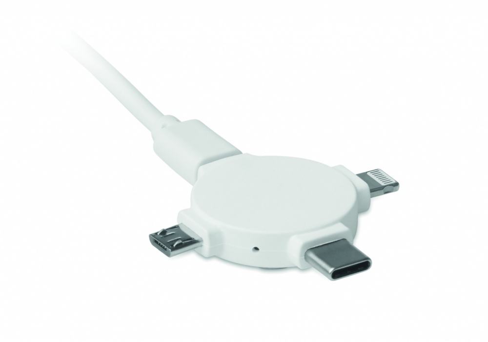 Logotrade promotional giveaway picture of: 3 in 1 cable adapter
