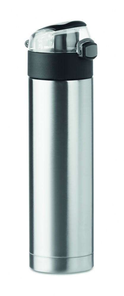 Logo trade promotional giveaways picture of: Double wall bottle 400ml