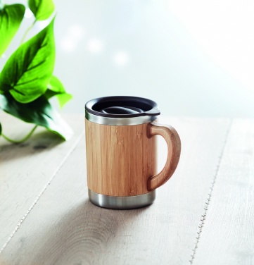 Logo trade business gift photo of: Double wall mug 300ml