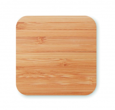 Logotrade promotional merchandise picture of: Bamboo wireless charge pad 5W