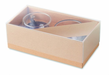 Logotrade corporate gift image of: Set of 2 double wall espresso