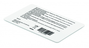 Logo trade promotional item photo of: RFID Anti-skimming card