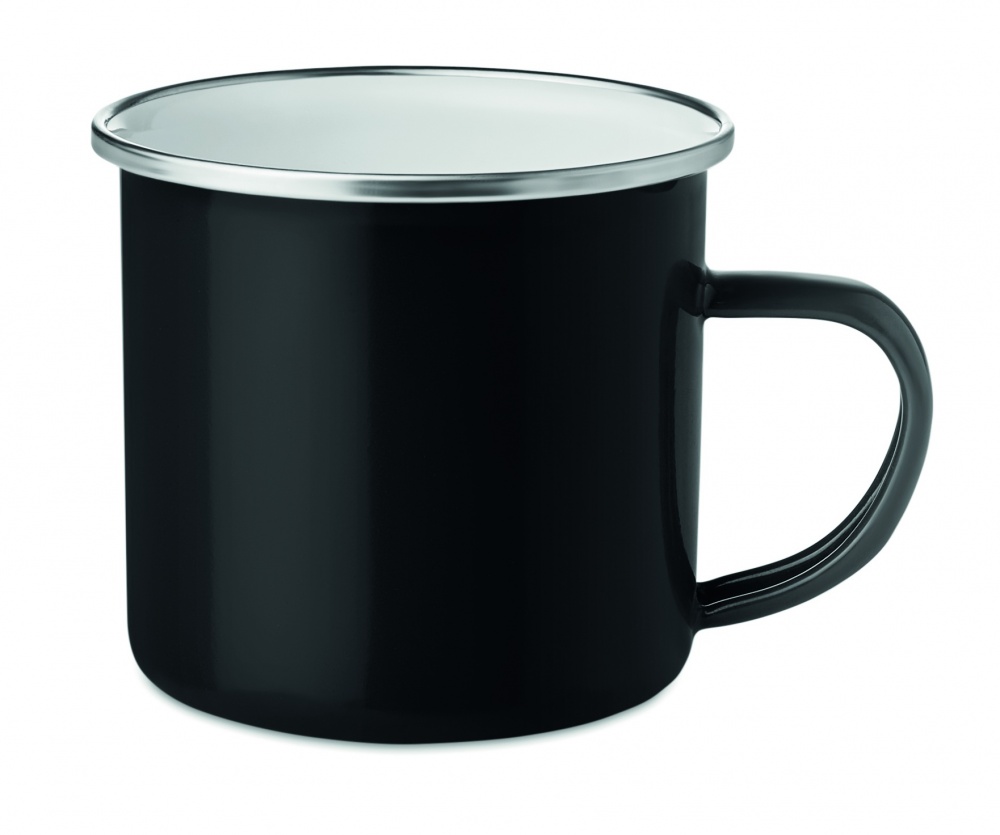 Logotrade promotional products photo of: Metal mug with enamel layer