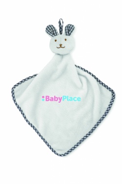 Logo trade promotional gifts image of: Plush rabbit design baby towel