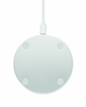 Logotrade promotional item picture of: Bamboo wireless charger 10W DESPAD