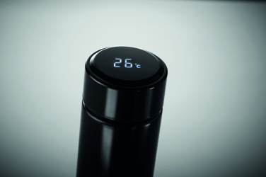 Logotrade promotional product picture of: Bottle with touch thermometer