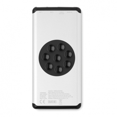 Logo trade promotional item photo of: Wireless 10000 mAh Power bank