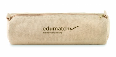 Logo trade corporate gift photo of: Cotton Pencil case  320 gr/m²