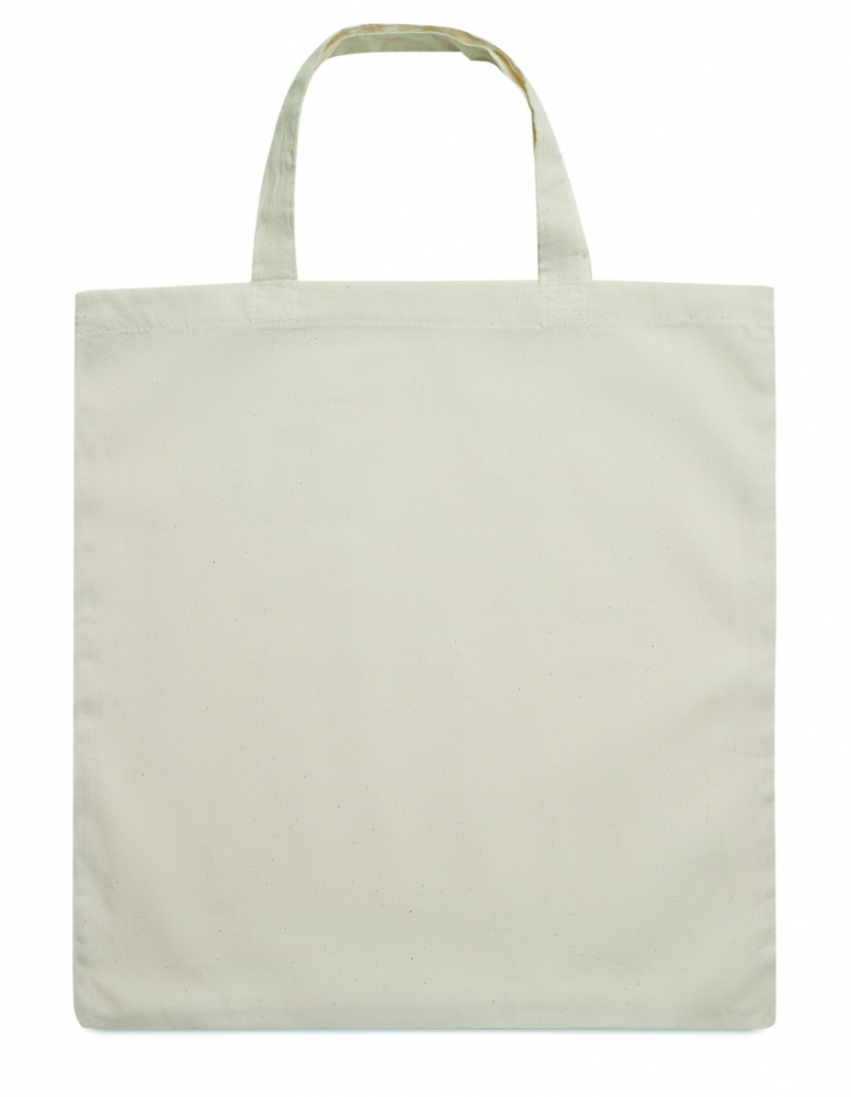 Logo trade promotional giveaways image of: 140gr/m² cotton shopping bag